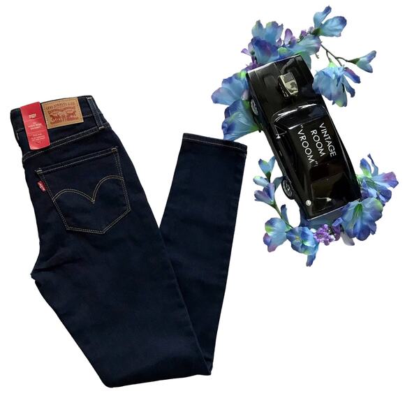 Levi's Denim - Levi's NWT High Rise Skinny Dark Wash Jeans Women 26